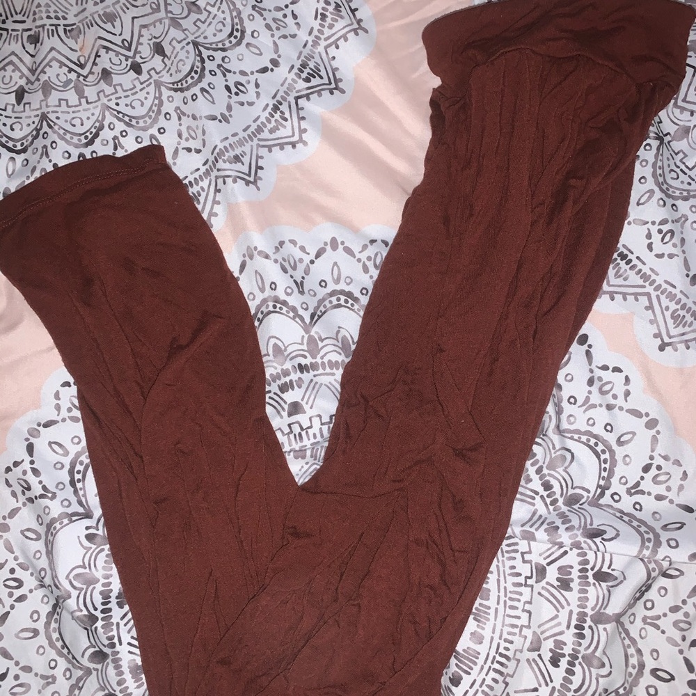 Burnt orange pants